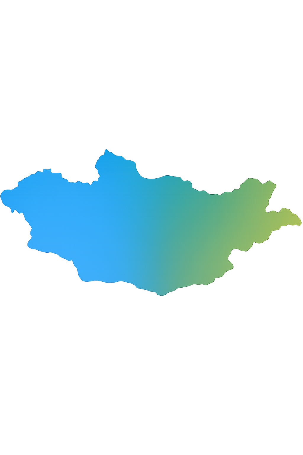 Vietnam map in TradeImeX blue and green theme