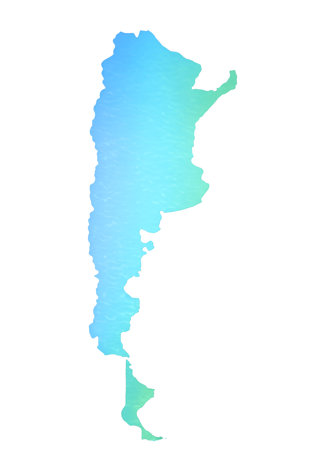 Vietnam map in TradeImeX blue and green theme