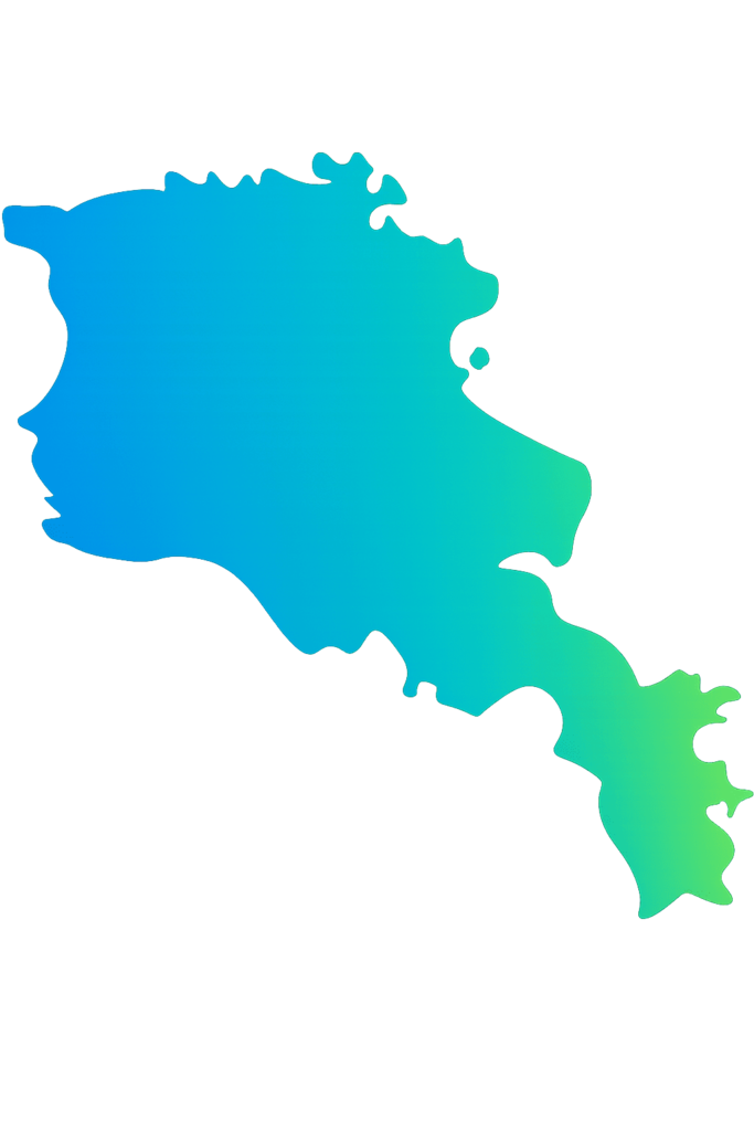 Vietnam map in TradeImeX blue and green theme