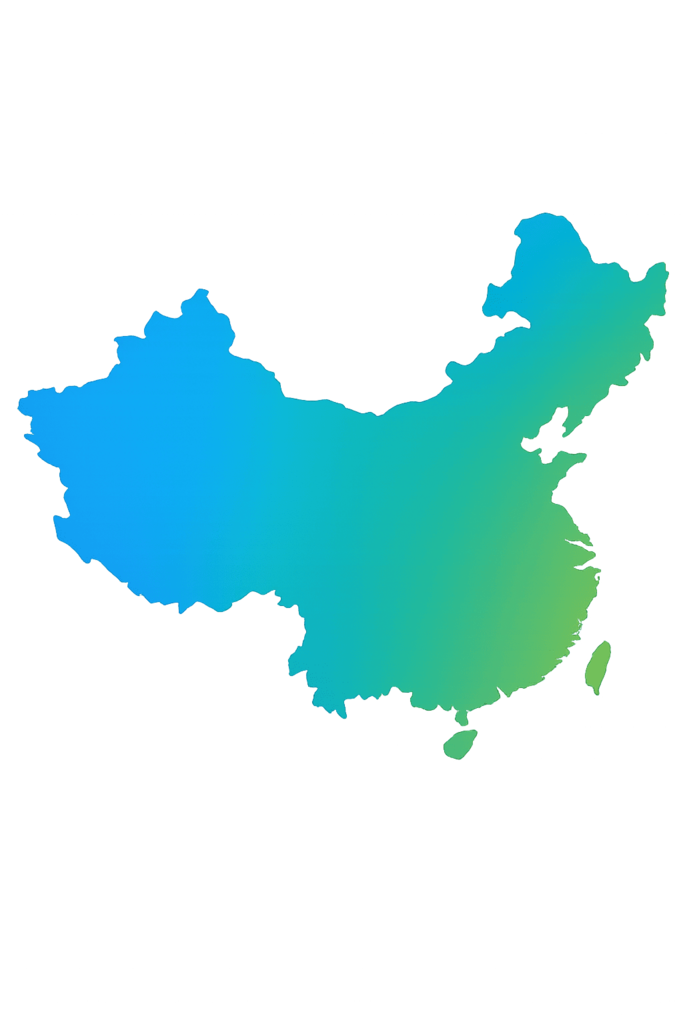 Vietnam map in TradeImeX blue and green theme