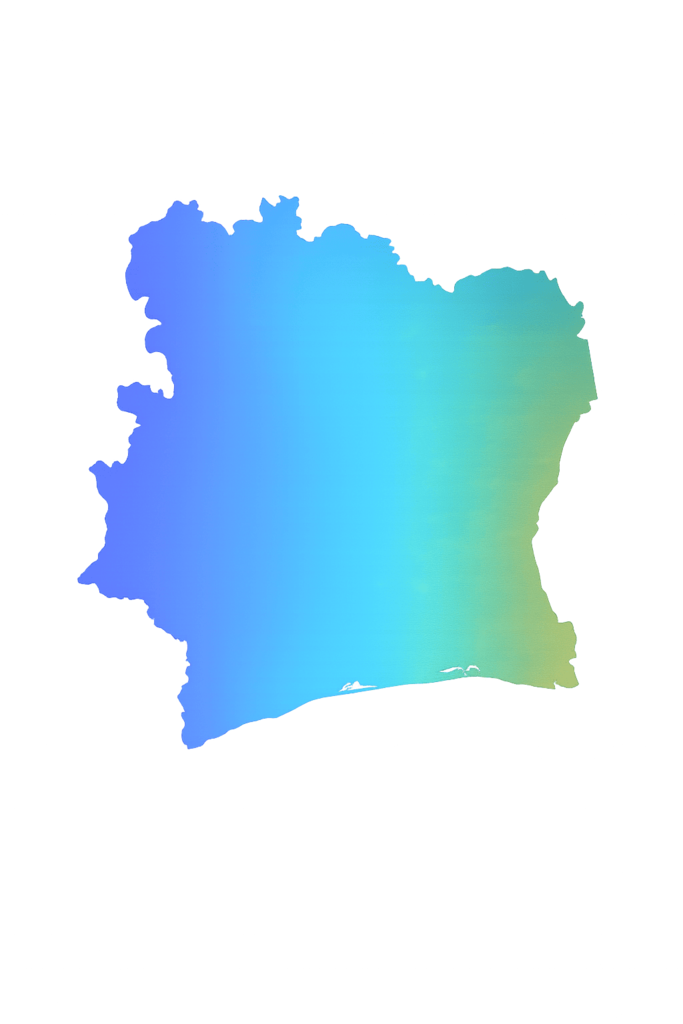Vietnam map in TradeImeX blue and green theme