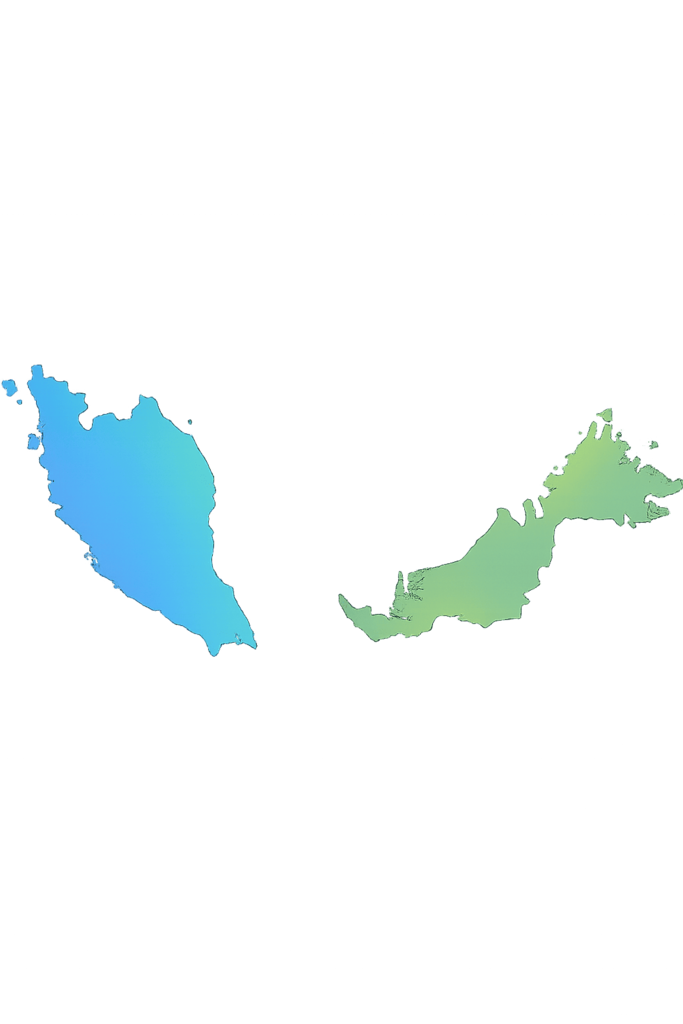 Vietnam map in TradeImeX blue and green theme