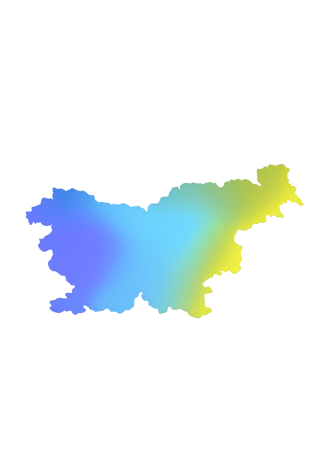 Vietnam map in TradeImeX blue and green theme