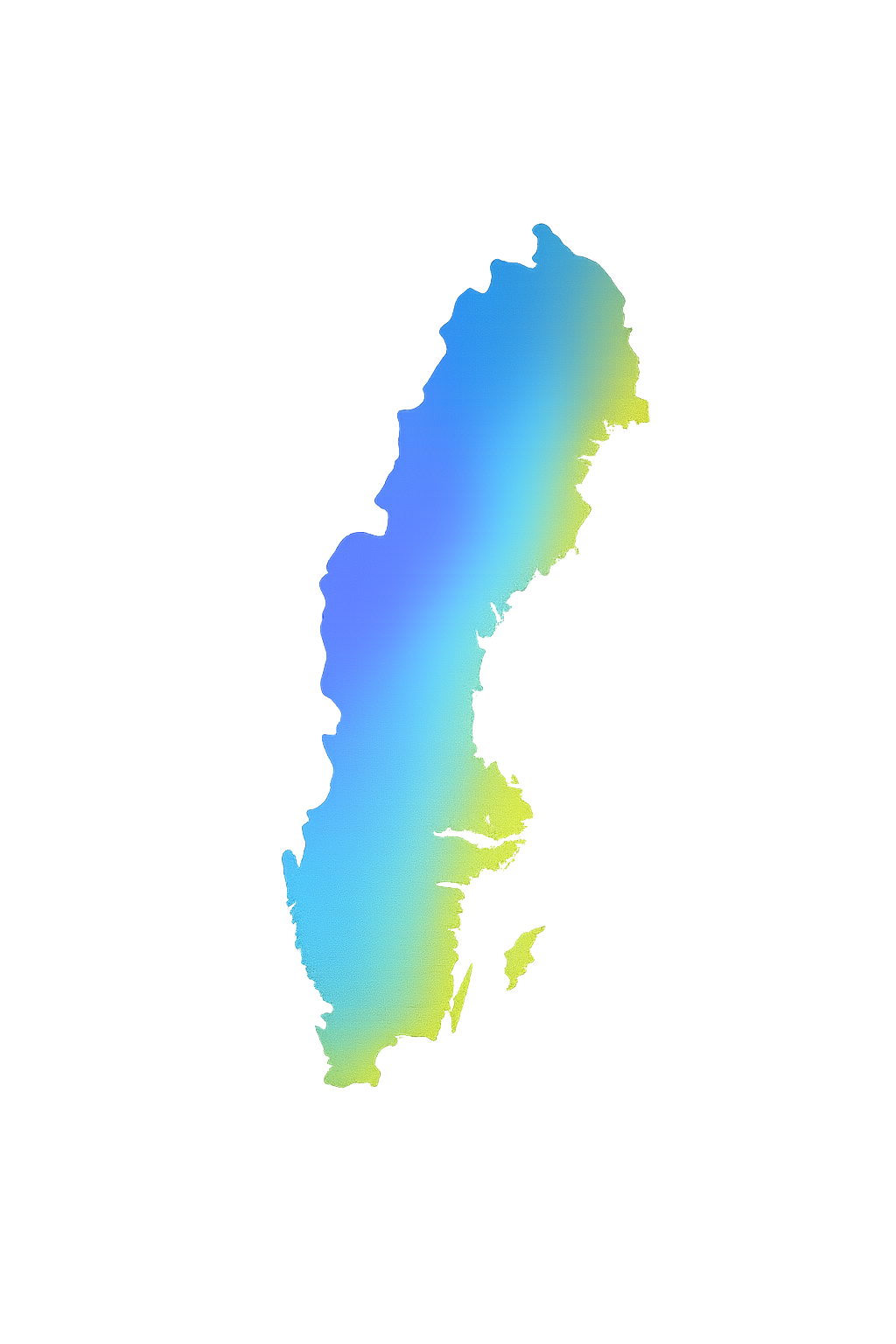 Vietnam map in TradeImeX blue and green theme