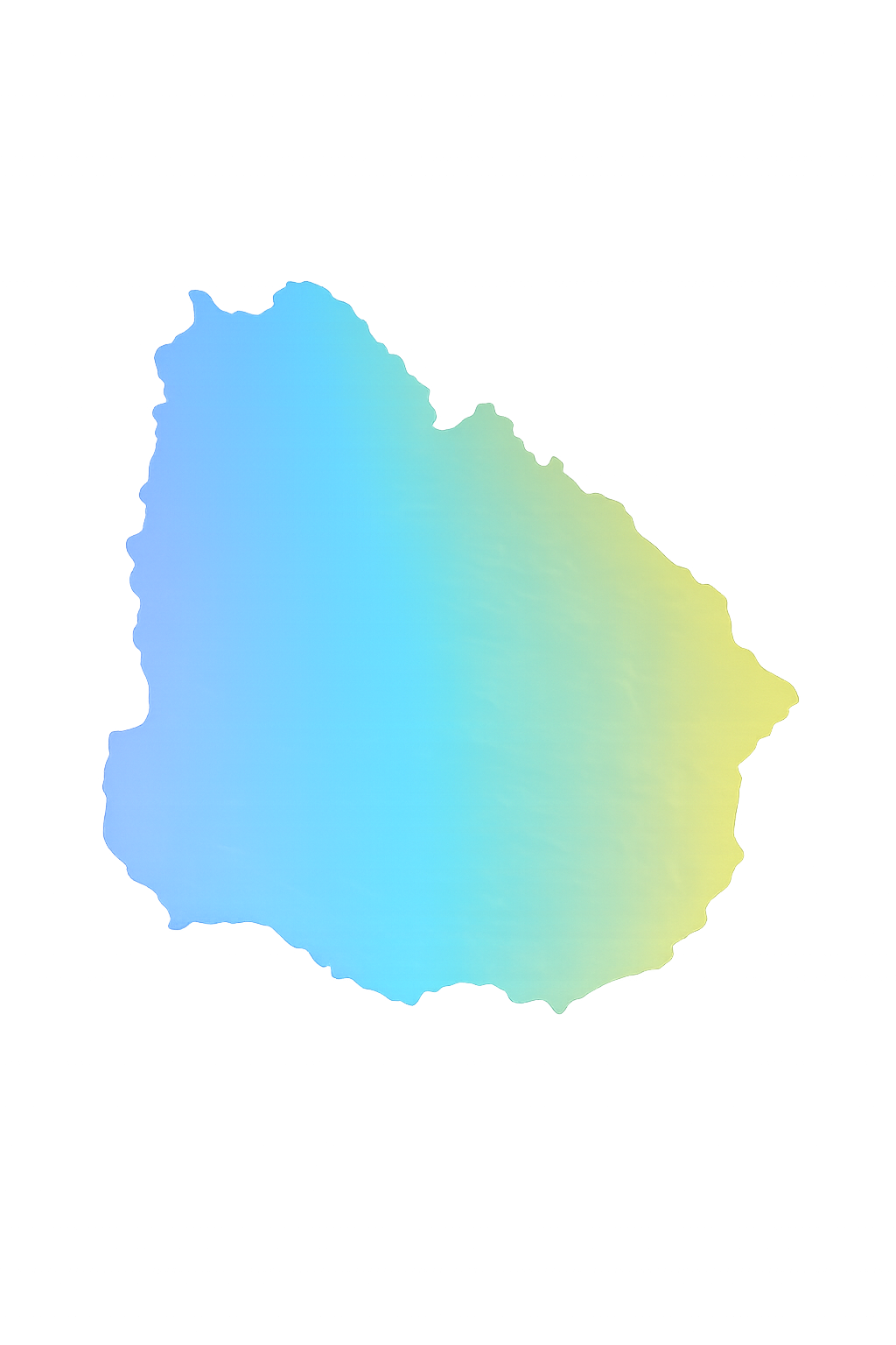Vietnam map in TradeImeX blue and green theme