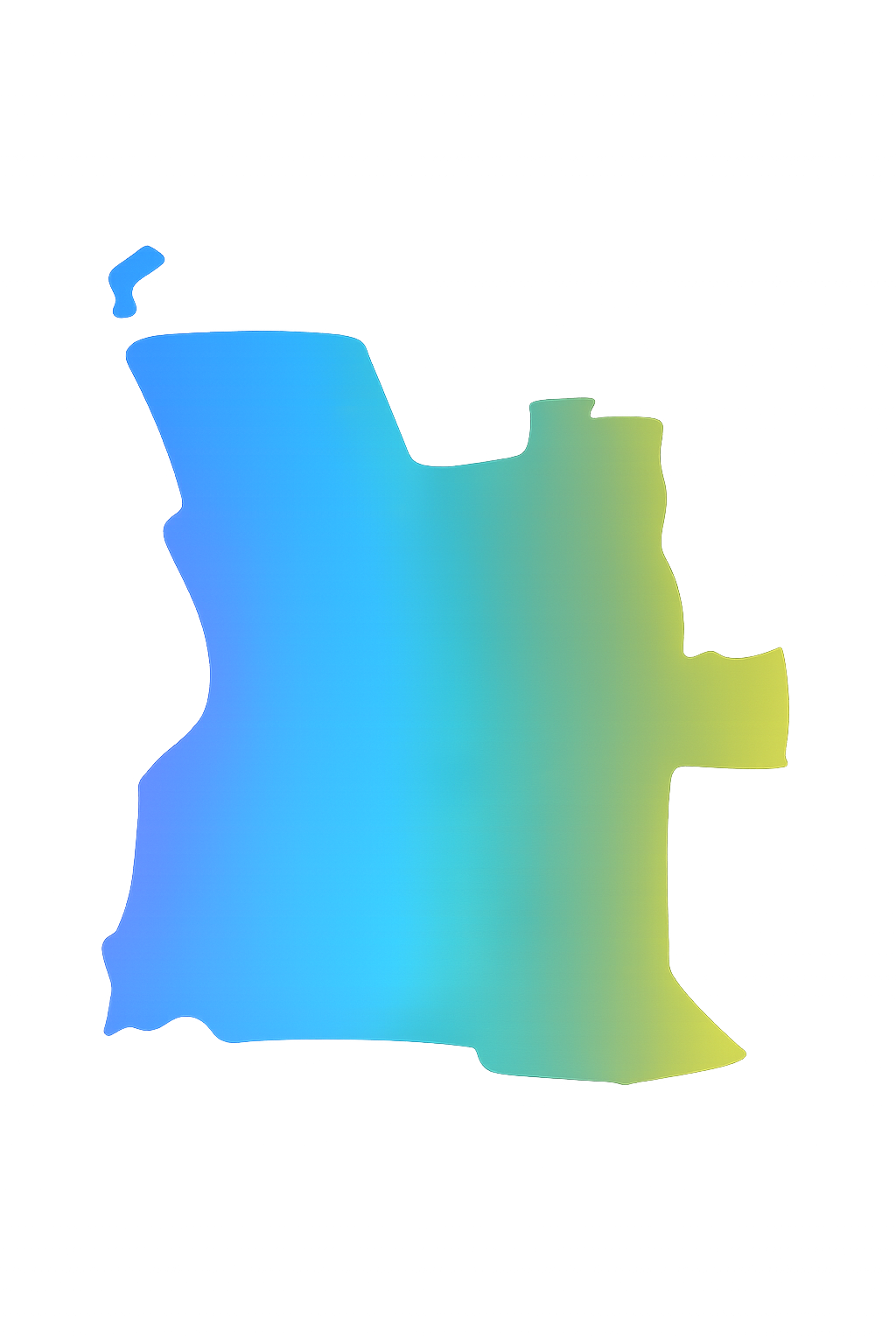 Vietnam map in TradeImeX blue and green theme