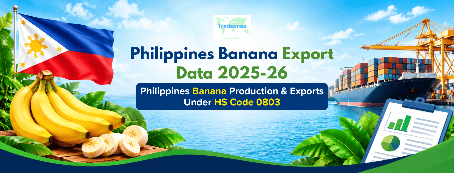 Philippines Banana Export Data 2025-26: Philippines Banana Production & Exports Under HS Code 0803