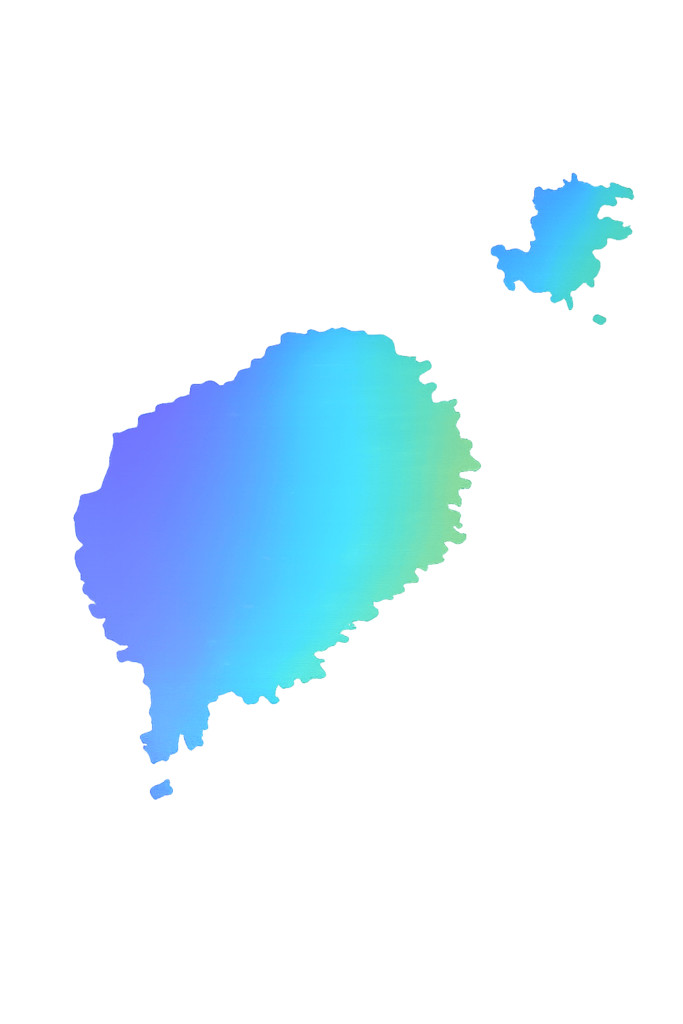 Vietnam map in TradeImeX blue and green theme